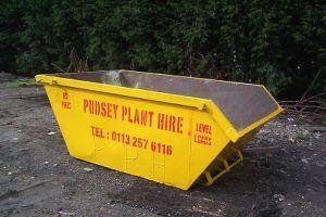 Pudsey Plant Hire Skip